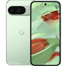 Google Pixel 9a in mint green color displaying premium Pixel experience for best value budget flagship 2025