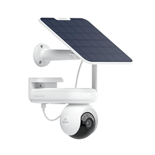 Reolink Altas PT Ultra AI security camera, a white pan-tilt model with 4K resolution, featured as the best human detection security camera for 2025.

